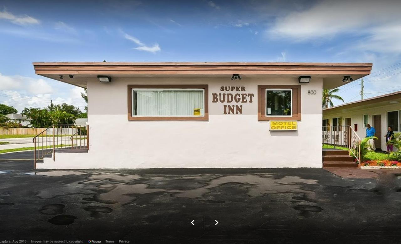 Super Budget Inn Hollywood Exterior foto