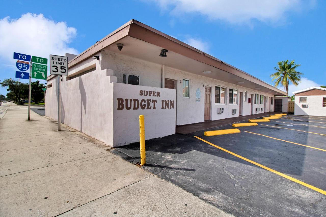 Super Budget Inn Hollywood Exterior foto